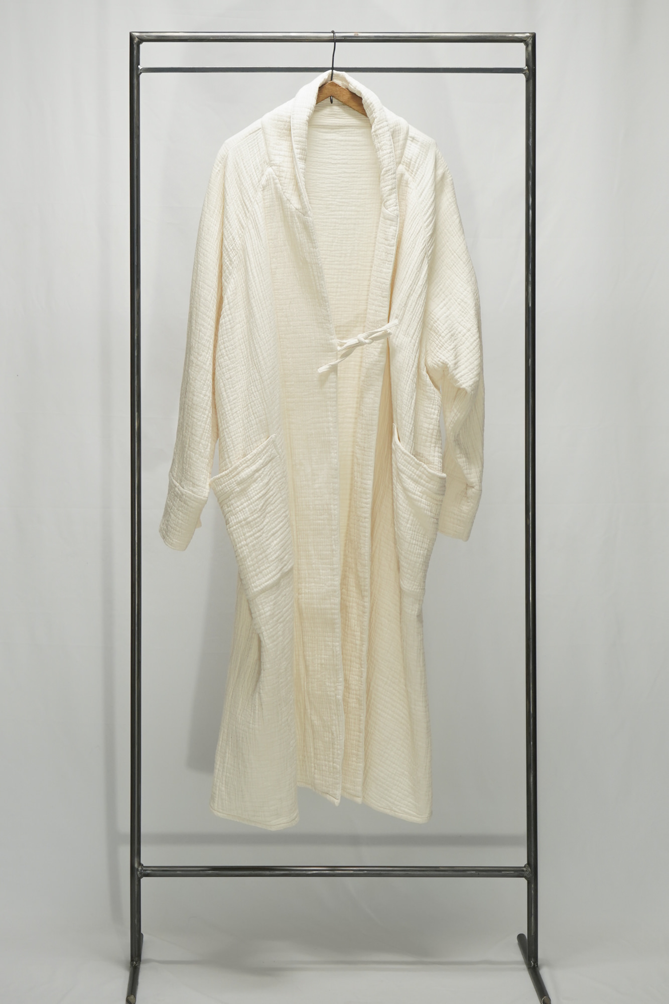Triple Gauze Cotton Raglan Sleeve Coat