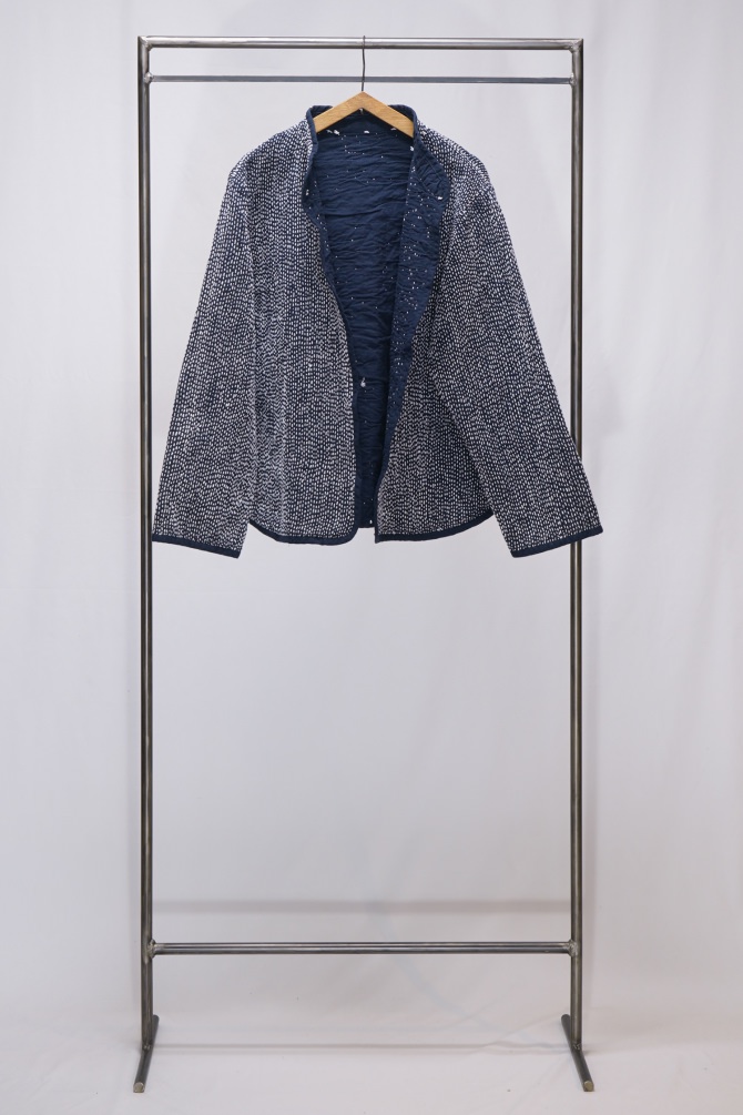 刺し子Jacket -Short- | ONLINE STORE | iroiro | Original Clothing 