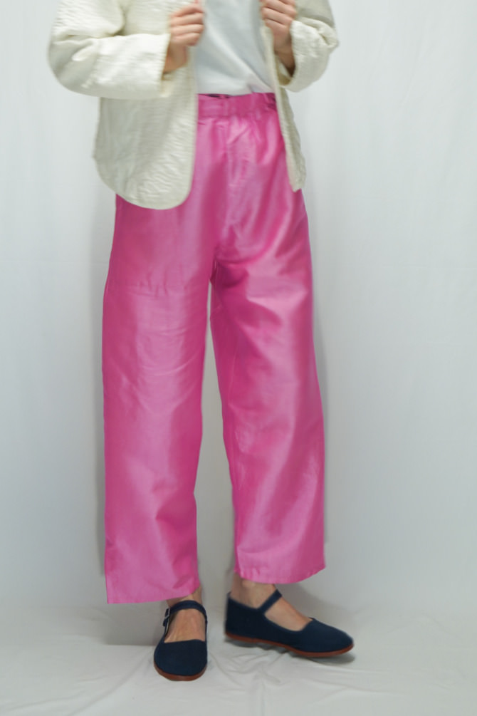 着丈90cmiroiro Thai Silk Meditaion Pants - パンツ