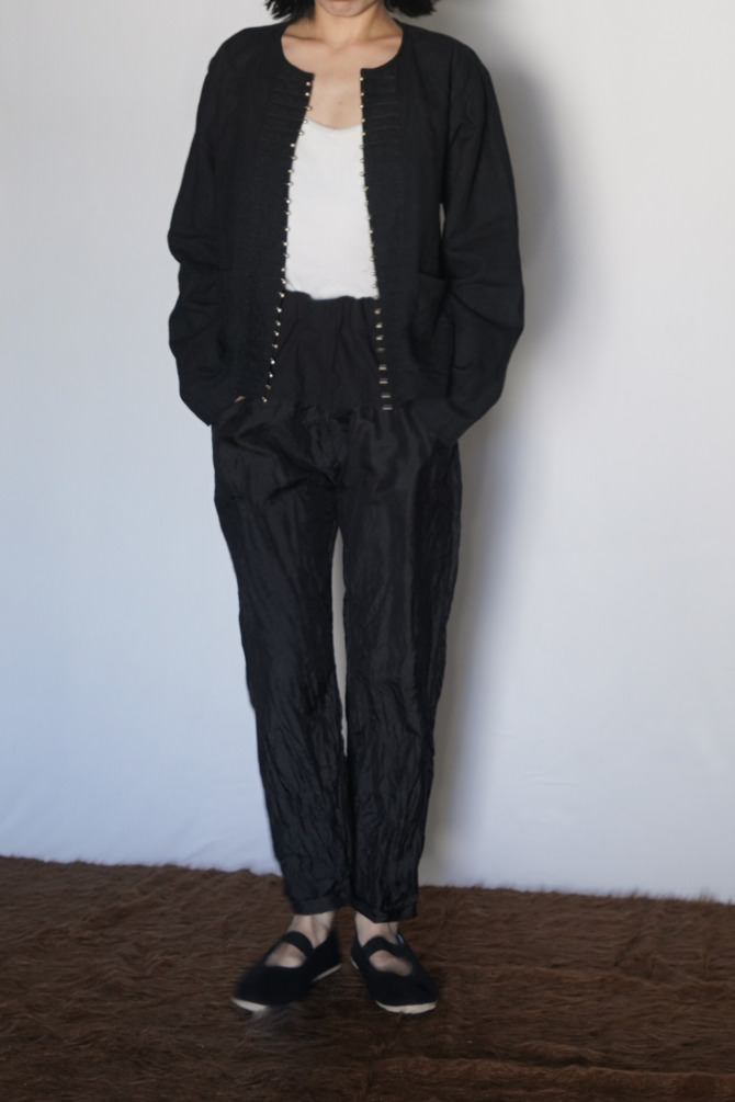 タイシルク シティー ジョガーパンツ | ONLINE STORE | iroiro