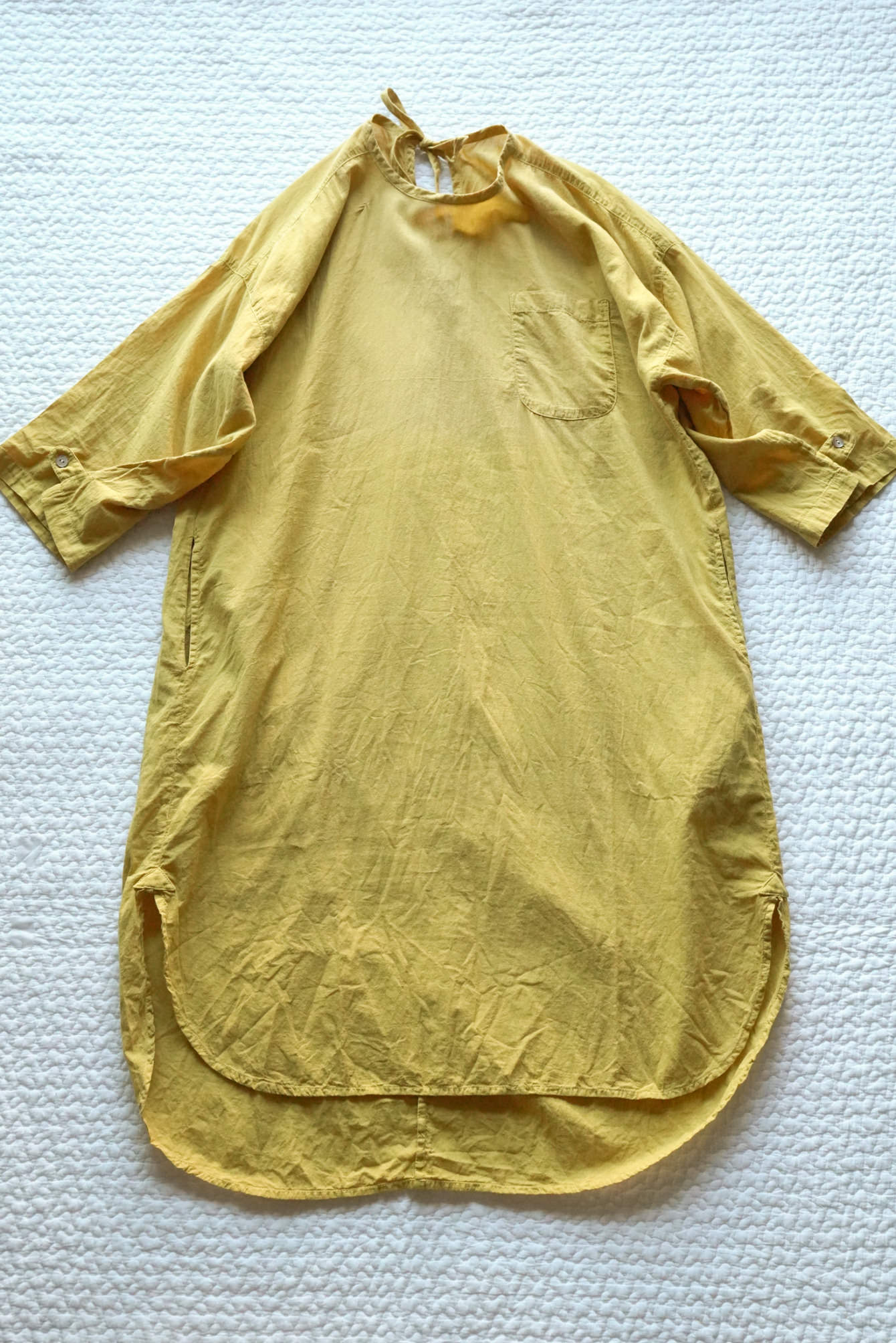 +KORURI Natural Dyed SC Cotton KAPPO Dress