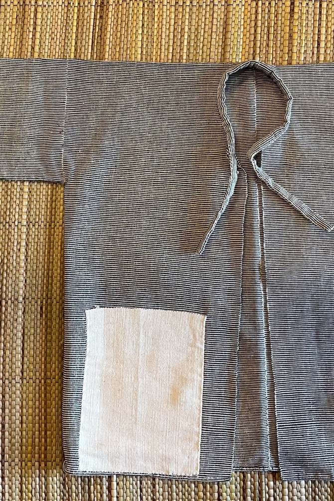 タイ Lua族の手織り布ジャケット　iroiro ラワ(ルア)族の手織り綿、手縫いジャケット-刺繍入り- | ONLINE