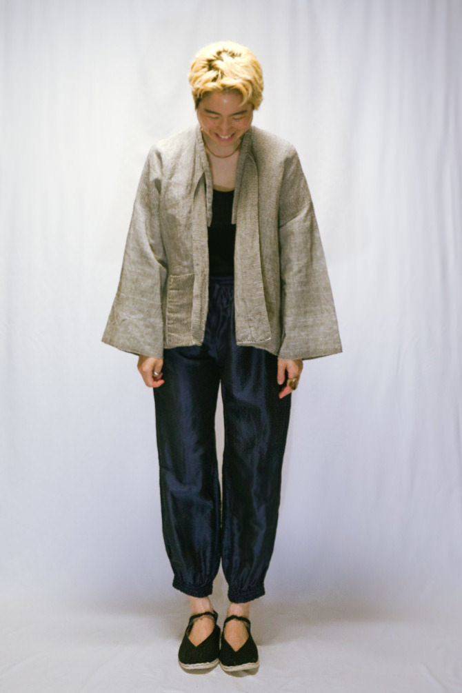 LAWA(LUA)族太縞手織綿ジャケット | ONLINE STORE | iroiro