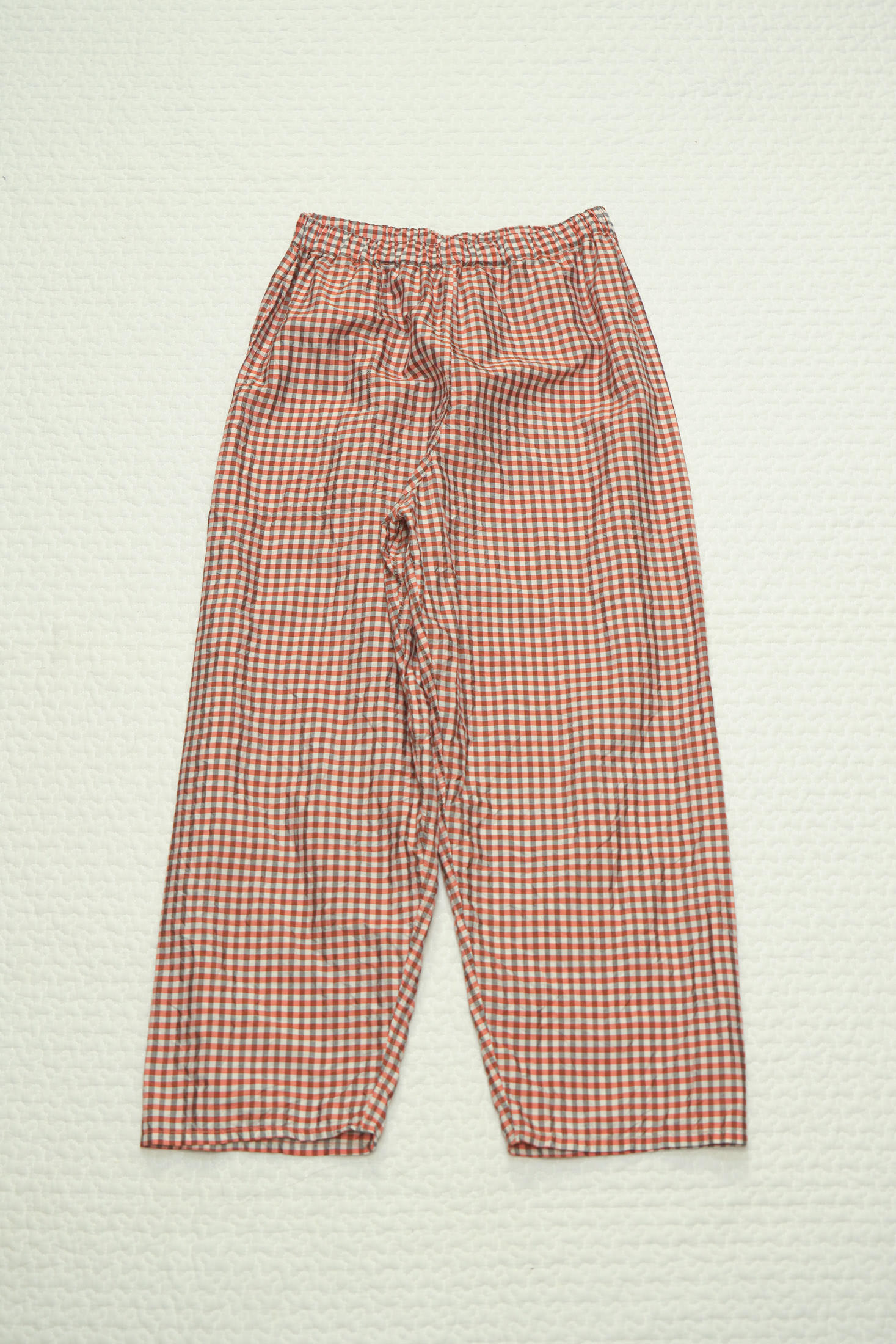 パンツ ORR Oriental Silk 100 Pants Silk Wide Rib Pants / Eco Silk 100% – nakes
