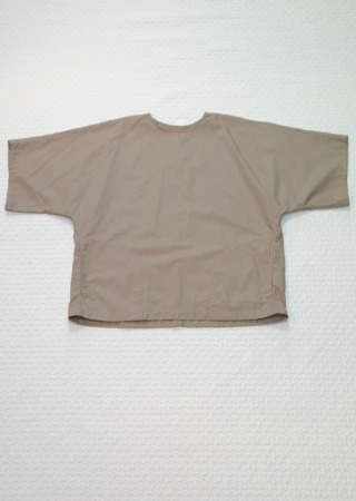 軽量高密度綿サイドポケットシャツ