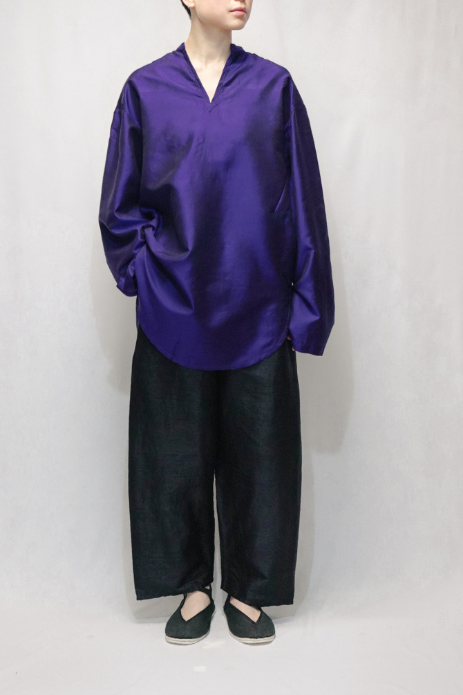 本日限定値下！【新品】イロイロ群青　iroiro 群青　メディテーションパンツ タイシルク メディテーションパンツ | ONLINE STORE | iroiro