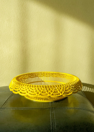 プラスチック フルーツバスケット -イエロー-