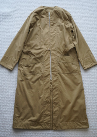 帆布綿　ローブコート